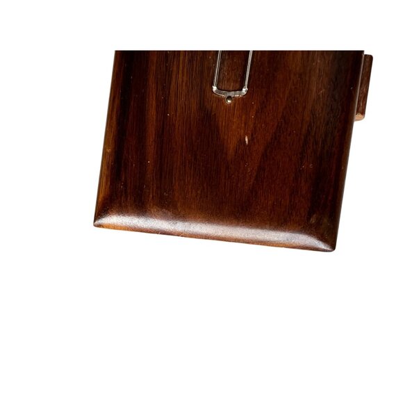 Vintage Wooden Playing Card Storage Box With Two Decks - Picture 8 of 9